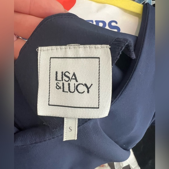 Navy top - Picture 3 of 3